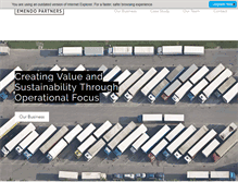 Tablet Screenshot of emendo-partners.com